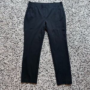 J. Jill Black Ponte Slim Leg Pants